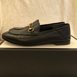 Gucci Leather Horsebit Loafers